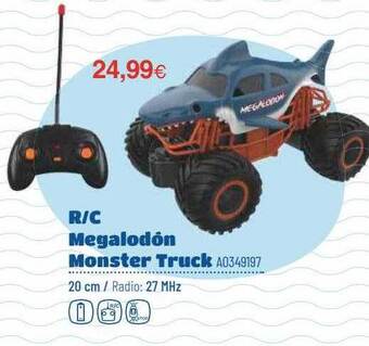 Juguettos R-c Megalodón Monster Truck oferta