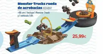 Juguettos Monster Trucks Rueda De Acrobacias oferta