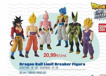 Juguettos Dragon Ball Limit Breaker Figura oferta