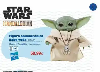 Juguettos Star Wars The Mandalorian Figura Animatrónica Baby Yoda oferta