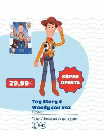 Juguettos Toy Story 4 Woody Con Voz oferta