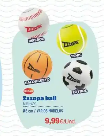 Juguettos Bizak Zzzopa Ball oferta