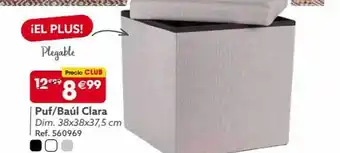 GiFi Puff Baúl Clara oferta