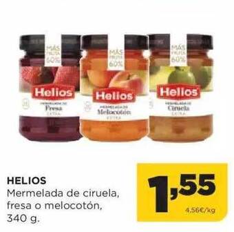 Alimerka Helios Mermelada De Ciruela Fresa O Melocotón oferta