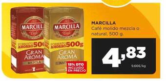 Alimerka Marcilla Café Molido Mezcla O Natural oferta