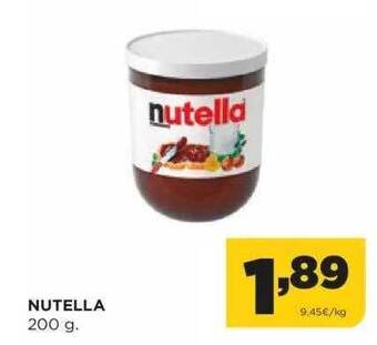 Alimerka Nutella oferta