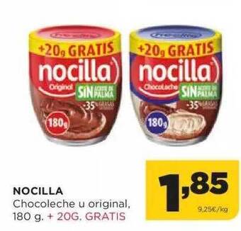 Alimerka Nocilla Chocoleche U Original oferta