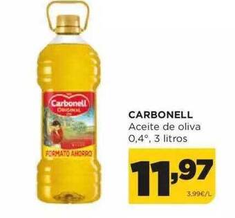 Alimerka Carbonell Aceite De Oliva 0.4% oferta