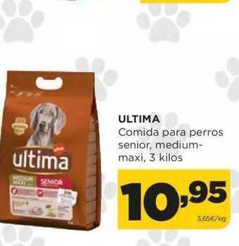 Alimerka Ultima Comida Para Perros Senior Medium-maxi oferta