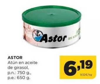 Alimerka Astor Atun En Aceite De Girasol oferta
