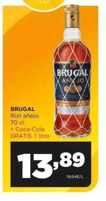 Alimerka Brugal Ron Añejo oferta