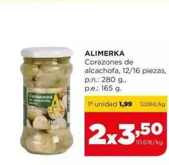 Alimerka Alimerka Corazones De Alcachofa 12-16 Piezas oferta