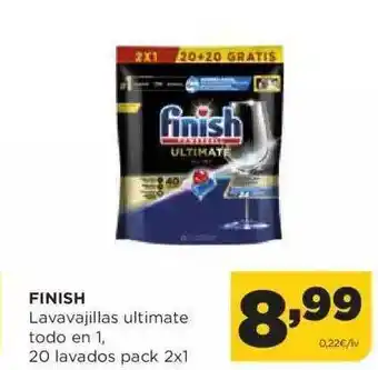 Alimerka Finish Lavavajillas Ultimate Todo oferta