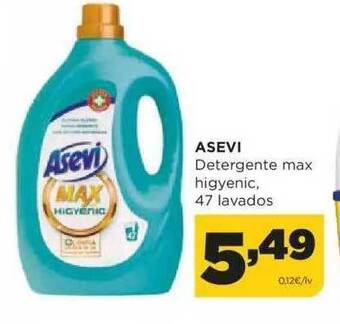 Alimerka Asevi Detergente Max Higyenic oferta