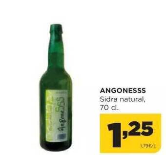 Alimerka Angonesss Sidra Natural oferta