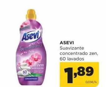 Alimerka Asevi Suavizante Concentrado Zen oferta