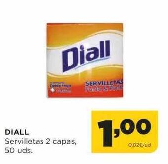 Alimerka Diall Servilletas 2 Capas oferta