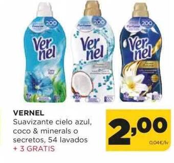 Alimerka Vernel Suavizante Cielo Azul, Coco & Minerals O Secretos oferta