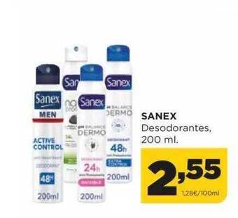Alimerka Sanex Desodorantes oferta