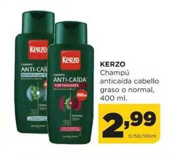 Alimerka Kerzo Champú Anticaida Cabello Graso O Normal oferta