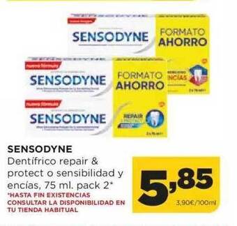 Alimerka Sensodyne Dentifrico Repair & Protect O Sensibilidad Y Encias oferta