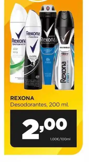 Alimerka Rexona Desodorantes oferta