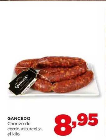 Alimerka Gancedo Chorizo De Cerdo Asturcelta oferta