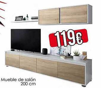 Atrapamuebles Mueble De Salón 200 Cm oferta