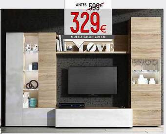 Atrapamuebles Mueble Salón 260 Cm oferta