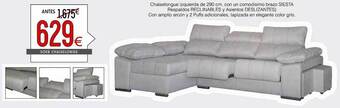 Atrapamuebles Sofá Chaiselonge oferta