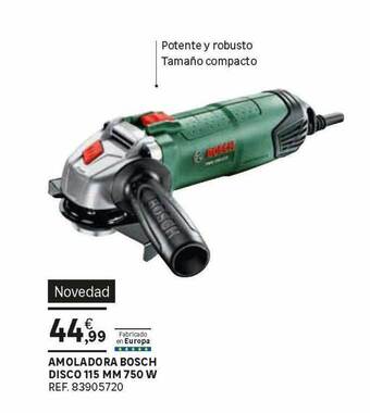 Leroy Merlin Amoladora Bosch Disco 115 Mm 750 W oferta
