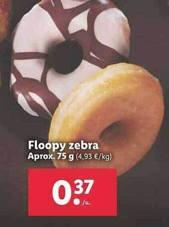 Lidl Floopy Zebra oferta