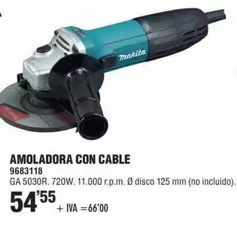 Optimus Amoladora Con Cable 9683118 Makita oferta
