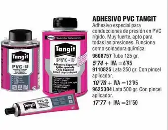 Optimus Adhesivo Pvc Tangit oferta