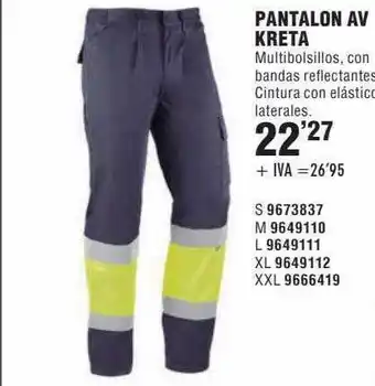 Optimus Pantalon Av Kreta oferta