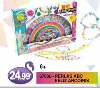 Todojuguete Perlas Abc Feliz Arcoiris oferta