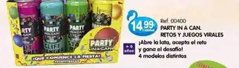 Todojuguete Party In A Can Retos Y Juegos Virales oferta