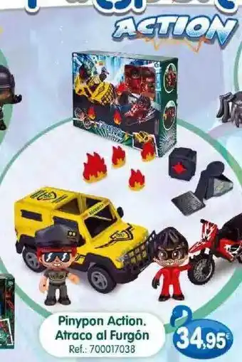 Todojuguete Pinypon Action. Atraco Al Furgón oferta