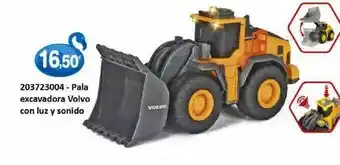 Todojuguete Pala Excavadora Volvo Con Luz Y Sonido oferta