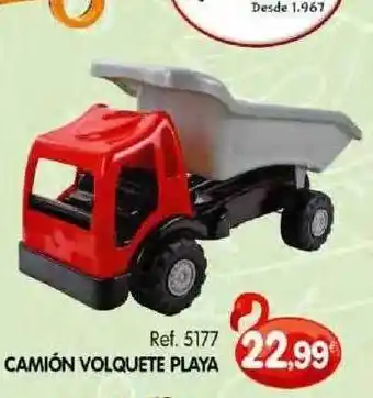 Todojuguete Camión Volquete Playa oferta