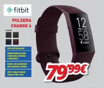 Mi electro Fitbit Pulsera Charge 4 oferta