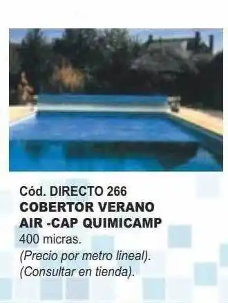 Ferrcash Cobertor Verano Air -cap Quimicamp oferta