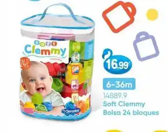 Todojuguete Soft Clemmy Bolsa 24 Bloques oferta
