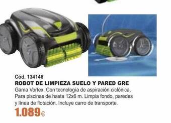 Ferrcash Robot De Limpieza Suelo Y Pared Gre oferta