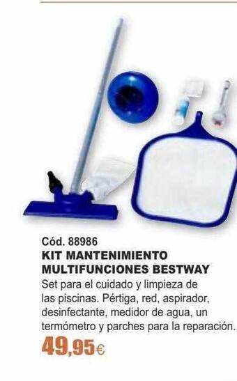 Ferrcash Kit Mantenimiento Multifunciones Bestway oferta