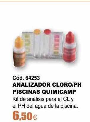 Ferrcash Analizador Cloro, Ph Piscinas Quimicamp oferta