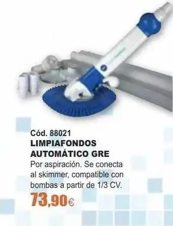 Ferrcash Limpiafondos Automático Gre oferta