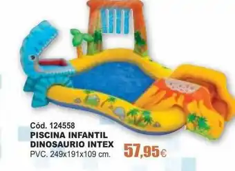 Ferrcash Piscina Infantil Dinosaurio Intex oferta