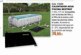 Ferrcash Calentador Agua Piscina Bestway oferta