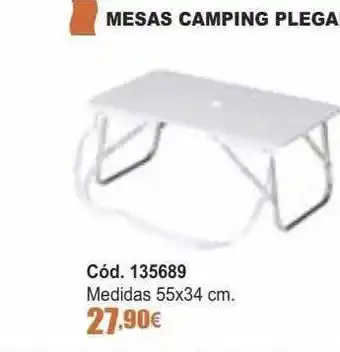 Ferrcash Mesas Camping Plega oferta